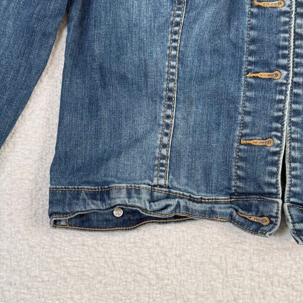 Kut from the Kloth womens Amelia denim jacket size med med wash - Picture 2 of 11